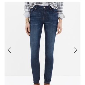 Madewell High Riser Skinny Skinny Jeans